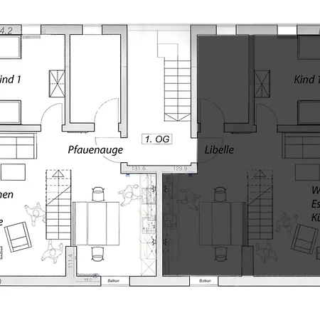 Pfauenauge Appartement